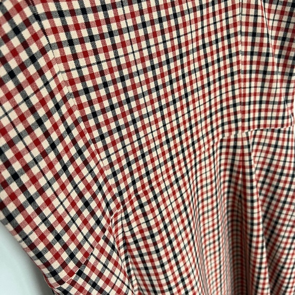 Wilfred plaid mini dress - size 2 - Picture 4 of 7